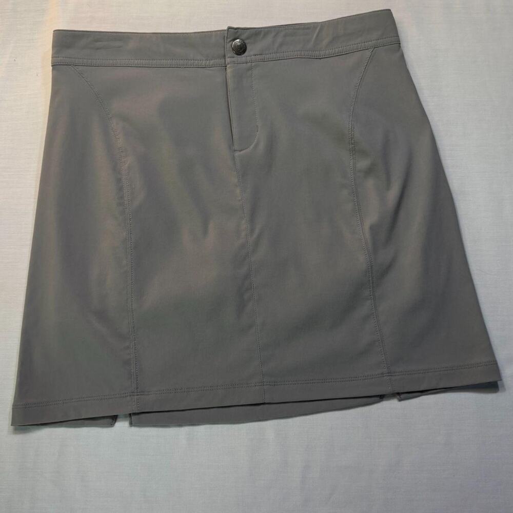 Gorpcore Outdoor Athletic Golf Columbia Omni-Shield Gray Skort Women's 6/36